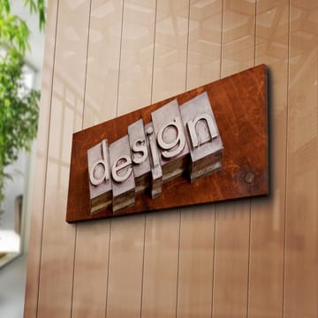 Dekorativ Canvastavla 30x70 cm - Flerfärgad - Inredning - Tavlor & posters - Canvastavla