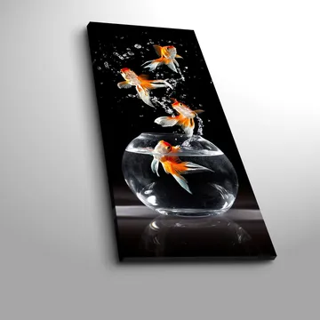 Dekorativ Canvastavla 30x70 cm - Flerfärgad - Inredning - Tavlor & posters - Canvastavla