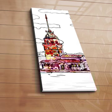 Dekorativ Canvastavla 30x70 cm - Flerfärgad - Inredning - Tavlor & posters - Canvastavla