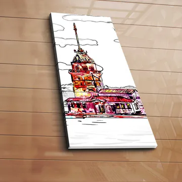 Dekorativ Canvastavla 30x70 cm - Flerfärgad - Inredning - Tavlor & posters - Canvastavla