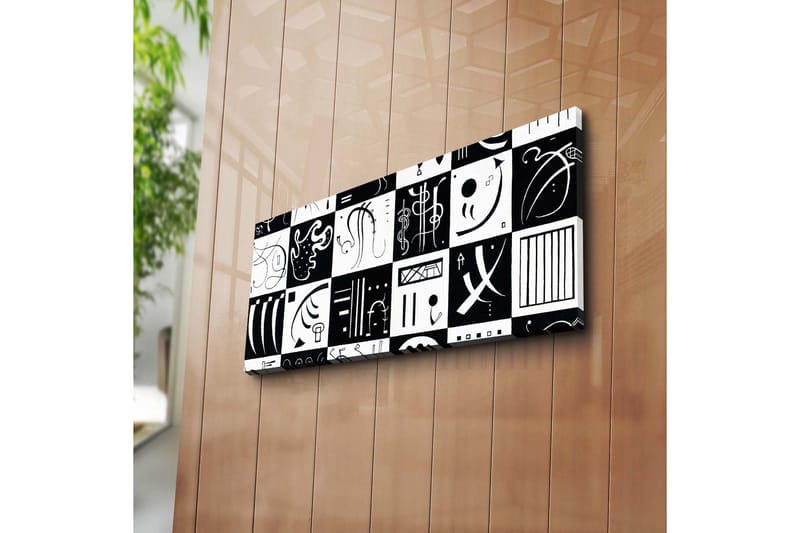 Dekorativ Canvastavla 30x70 cm - Flerfärgad - Inredning - Tavlor & posters - Canvastavla