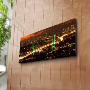 Dekorativ Canvastavla 30x70 cm - Flerfärgad - Inredning - Tavlor & posters - Canvastavla