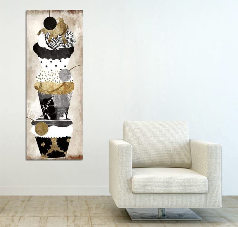 Dekorativ Canvastavla 30x80 cm - Flerfärgad - Inredning - Tavlor & posters - Canvastavla