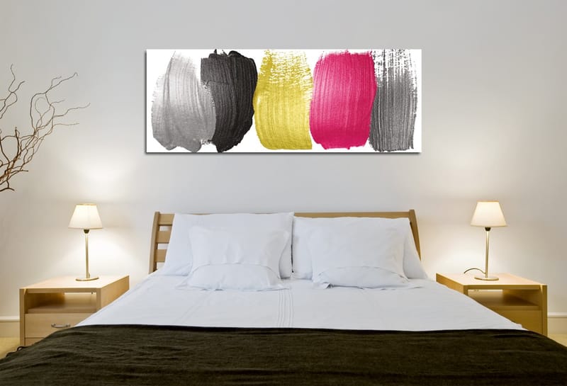 Dekorativ Canvastavla 30x80 cm - Flerfärgad - Inredning - Tavlor & posters - Canvastavla