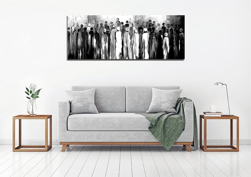 Dekorativ Canvastavla 30x80 cm - Flerfärgad - Inredning - Tavlor & posters - Canvastavla