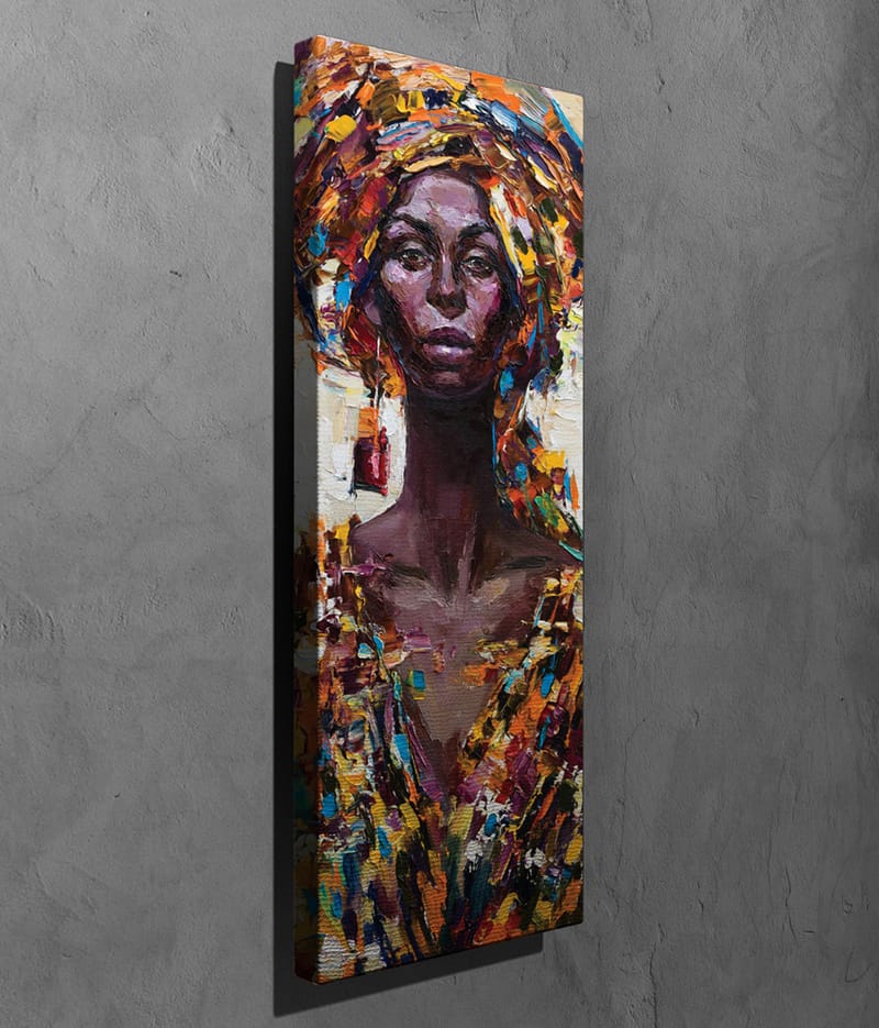Dekorativ Canvastavla 30x80 cm - Flerfärgad - Inredning - Tavlor & posters - Canvastavla
