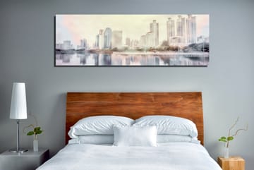 Dekorativ Canvastavla 30x80 cm - Flerfärgad - Inredning - Tavlor & posters - Canvastavla