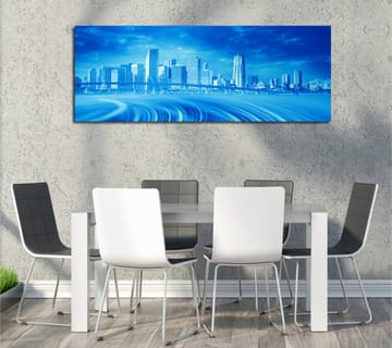 Dekorativ Canvastavla 30x80 cm - Flerfärgad - Inredning - Tavlor & posters - Canvastavla