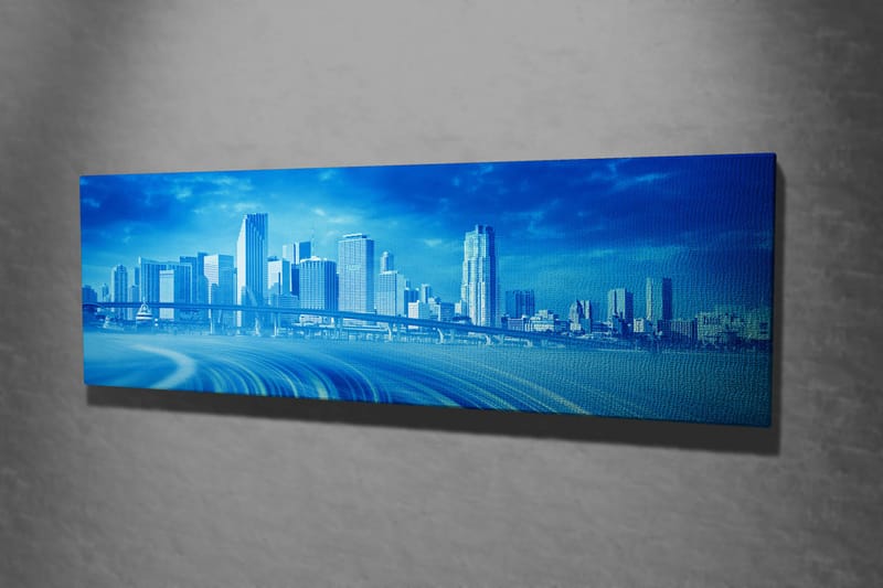 Dekorativ Canvastavla 30x80 cm - Flerfärgad - Inredning - Tavlor & posters - Canvastavla