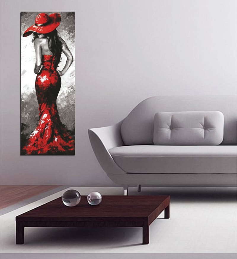 Dekorativ Canvastavla 30x80 cm - Flerfärgad - Inredning - Tavlor & posters - Canvastavla