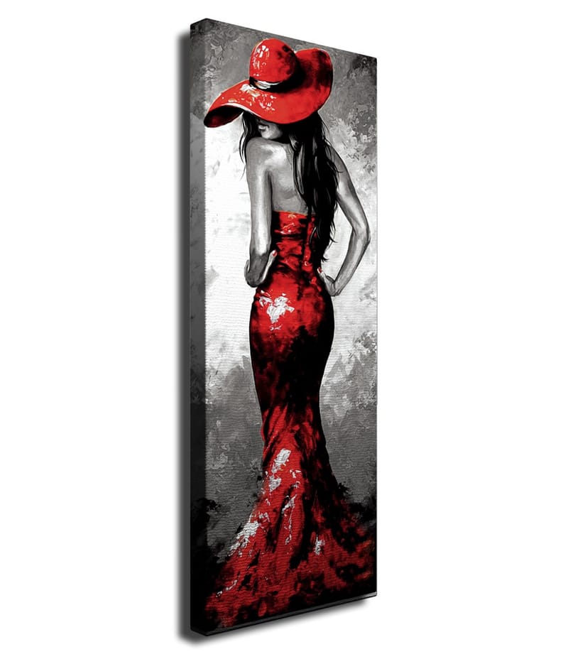 Dekorativ Canvastavla 30x80 cm - Flerfärgad - Inredning - Tavlor & posters - Canvastavla