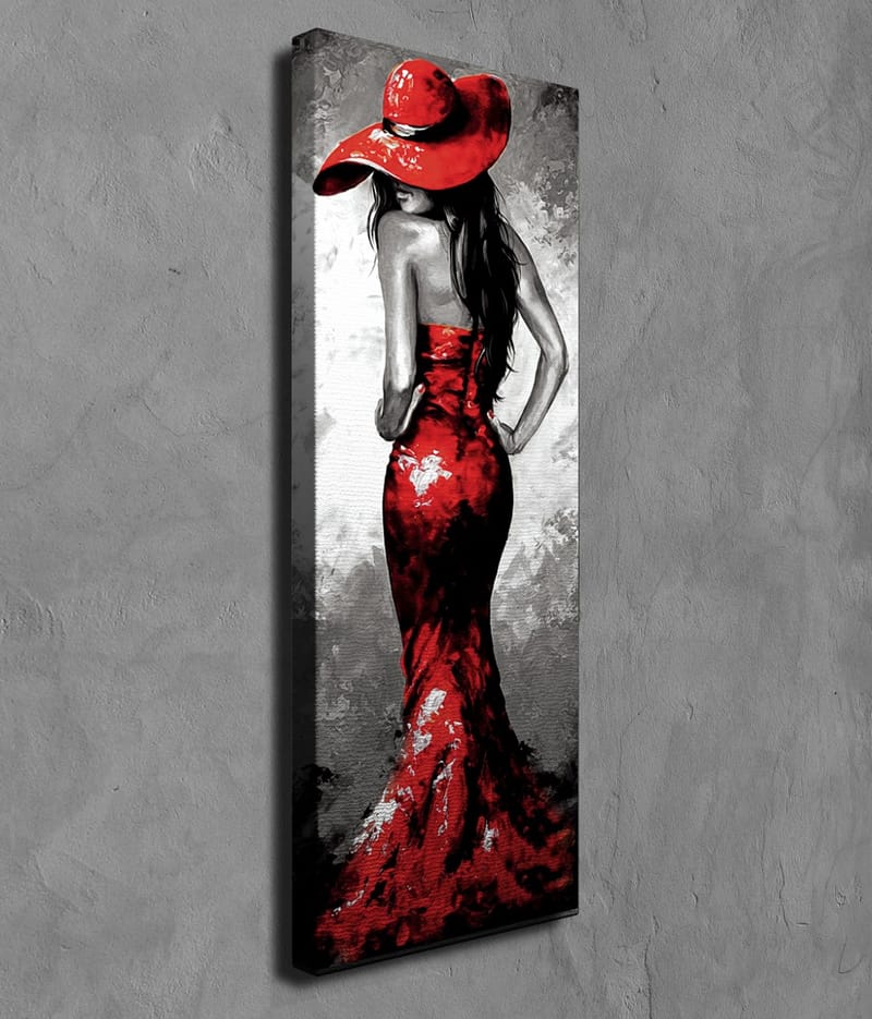 Dekorativ Canvastavla 30x80 cm - Flerfärgad - Inredning - Tavlor & posters - Canvastavla