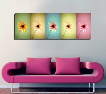 Dekorativ Canvastavla 30x80 cm - Flerfärgad - Inredning - Tavlor & posters - Canvastavla