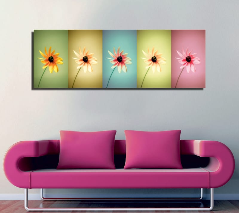 Dekorativ Canvastavla 30x80 cm - Flerfärgad - Inredning - Tavlor & posters - Canvastavla