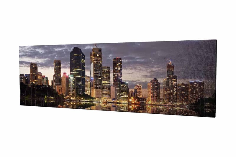 Dekorativ Canvastavla 30x80 cm - Flerfärgad - Inredning - Tavlor & posters - Canvastavla