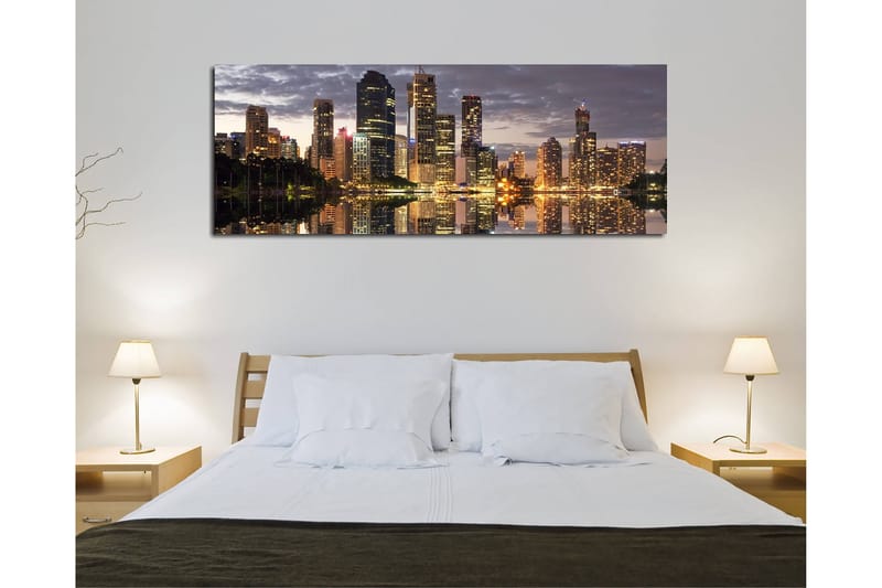 Dekorativ Canvastavla 30x80 cm - Flerfärgad - Inredning - Tavlor & posters - Canvastavla