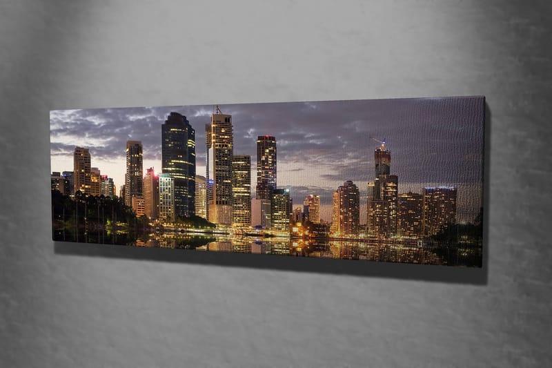 Dekorativ Canvastavla 30x80 cm - Flerfärgad - Inredning - Tavlor & posters - Canvastavla