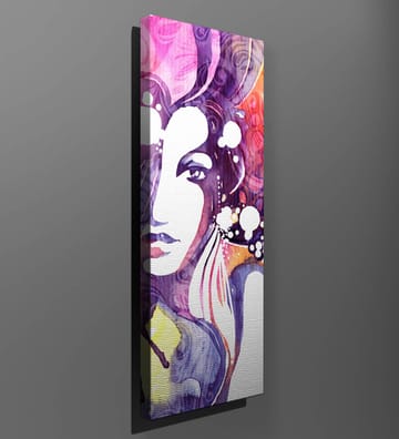 Dekorativ Canvastavla 30x80 cm - Flerfärgad - Inredning - Tavlor & posters - Canvastavla