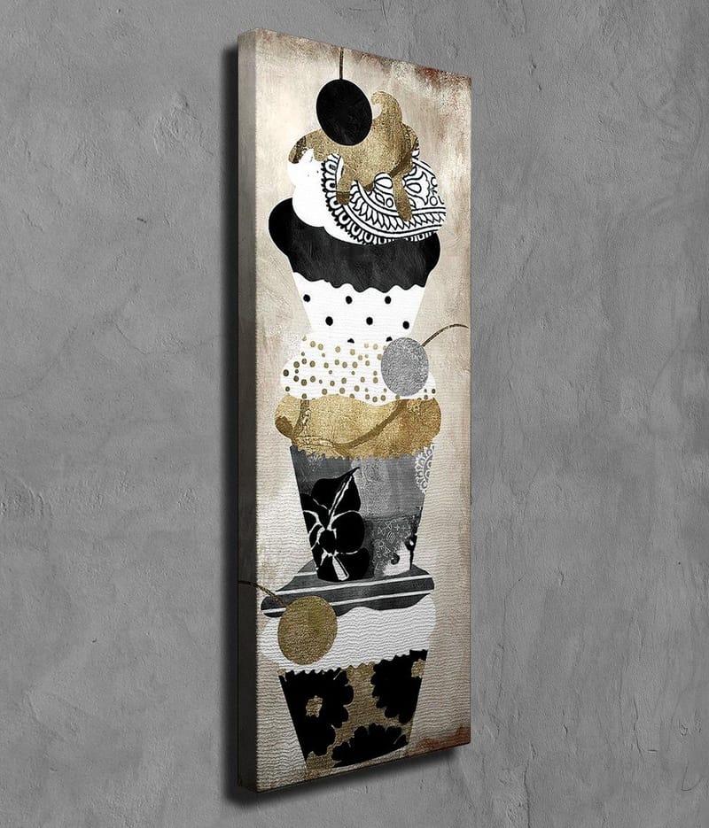 Dekorativ Canvastavla 30x80 cm - Flerfärgad - Inredning - Tavlor & posters - Canvastavla