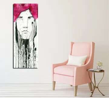 Dekorativ Canvastavla 30x80 cm - Flerfärgad - Inredning - Tavlor & posters - Canvastavla