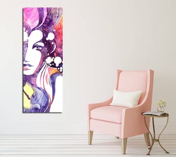 Dekorativ Canvastavla 30x80 cm - Flerfärgad - Inredning - Tavlor & posters - Canvastavla