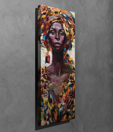 Dekorativ Canvastavla 30x80 cm - Flerfärgad - Inredning - Tavlor & posters - Canvastavla