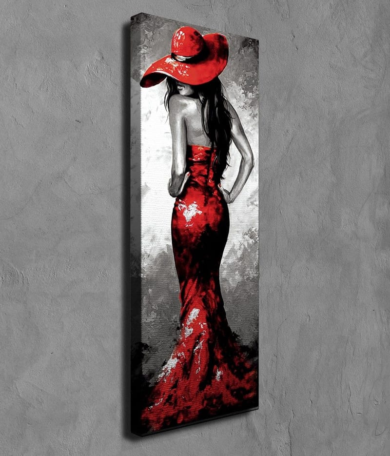 Dekorativ Canvastavla 30x80 cm - Flerfärgad - Inredning - Tavlor & posters - Canvastavla