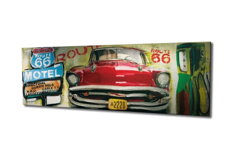 Dekorativ Canvastavla 30x80 cm - Flerfärgad - Inredning - Tavlor & posters - Canvastavla