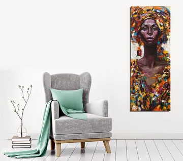 Dekorativ Canvastavla 30x80 cm - Flerfärgad - Inredning - Tavlor & posters - Canvastavla