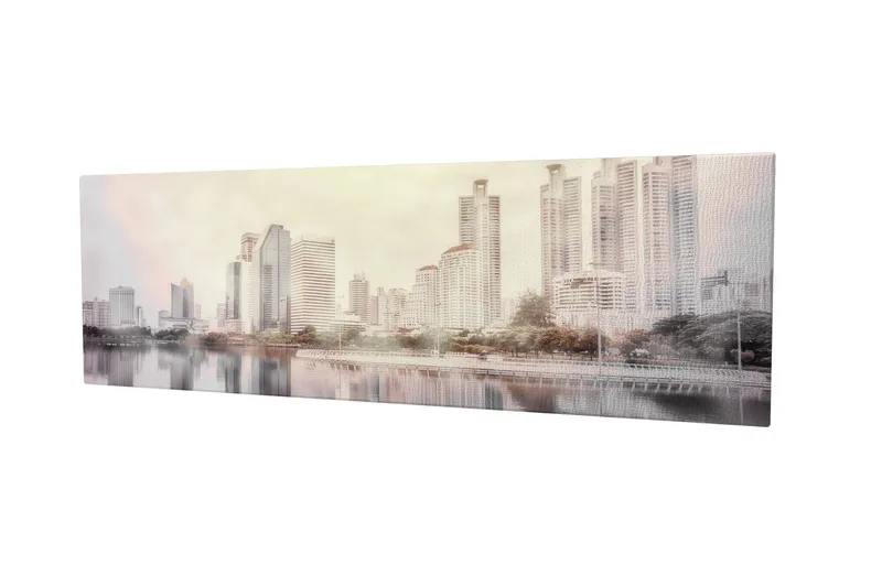 Dekorativ Canvastavla 30x80 cm - Flerfärgad - Inredning - Tavlor & posters - Canvastavla