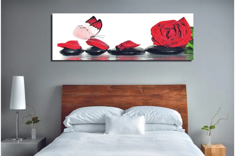 Dekorativ Canvastavla 30x80 cm - Flerfärgad - Inredning - Tavlor & posters - Canvastavla