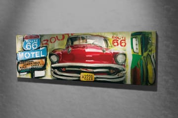 Dekorativ Canvastavla 30x80 cm - Flerfärgad - Inredning - Tavlor & posters - Canvastavla