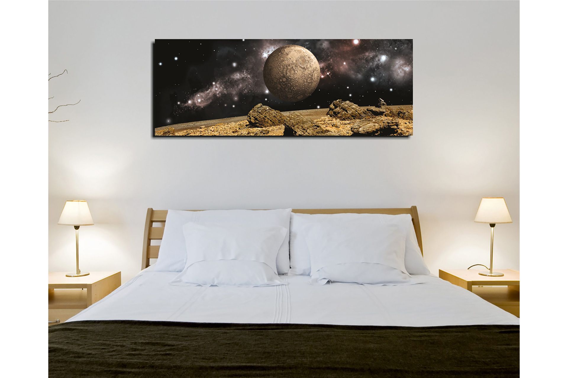 Dekorativ Canvastavla 30x80 cm - Flerfärgad