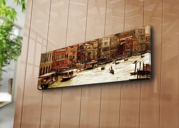 Dekorativ Canvastavla 30x90 cm - Flerfärgad - Inredning - Tavlor & posters - Canvastavla