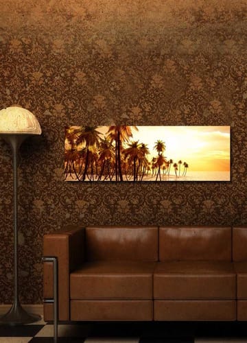 Dekorativ Canvastavla 30x90 cm - Flerfärgad - Inredning - Tavlor & posters - Canvastavla