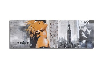 Dekorativ Canvastavla 30x90 cm - Flerfärgad - Inredning - Tavlor & posters - Canvastavla