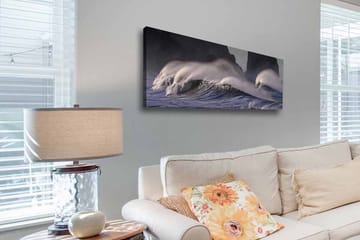 Dekorativ Canvastavla 30x90 cm - Flerfärgad - Inredning - Tavlor & posters - Canvastavla