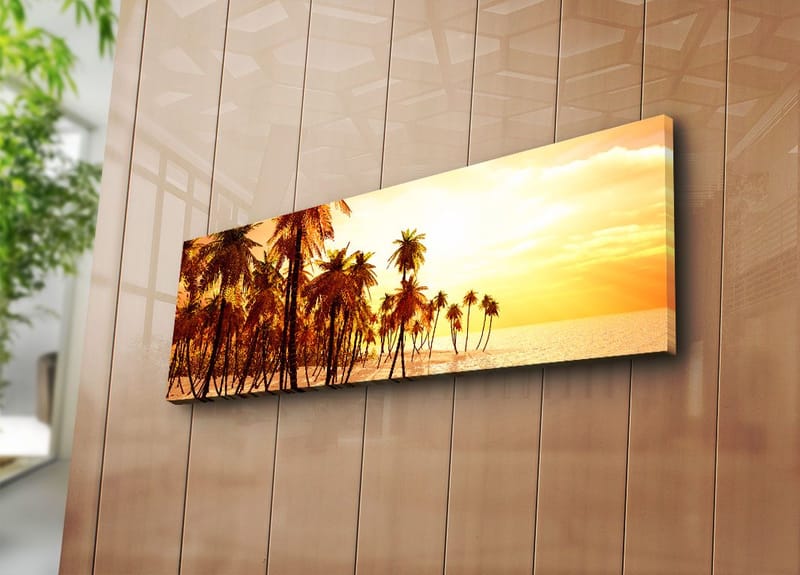 Dekorativ Canvastavla 30x90 cm - Flerfärgad - Inredning - Tavlor & posters - Canvastavla