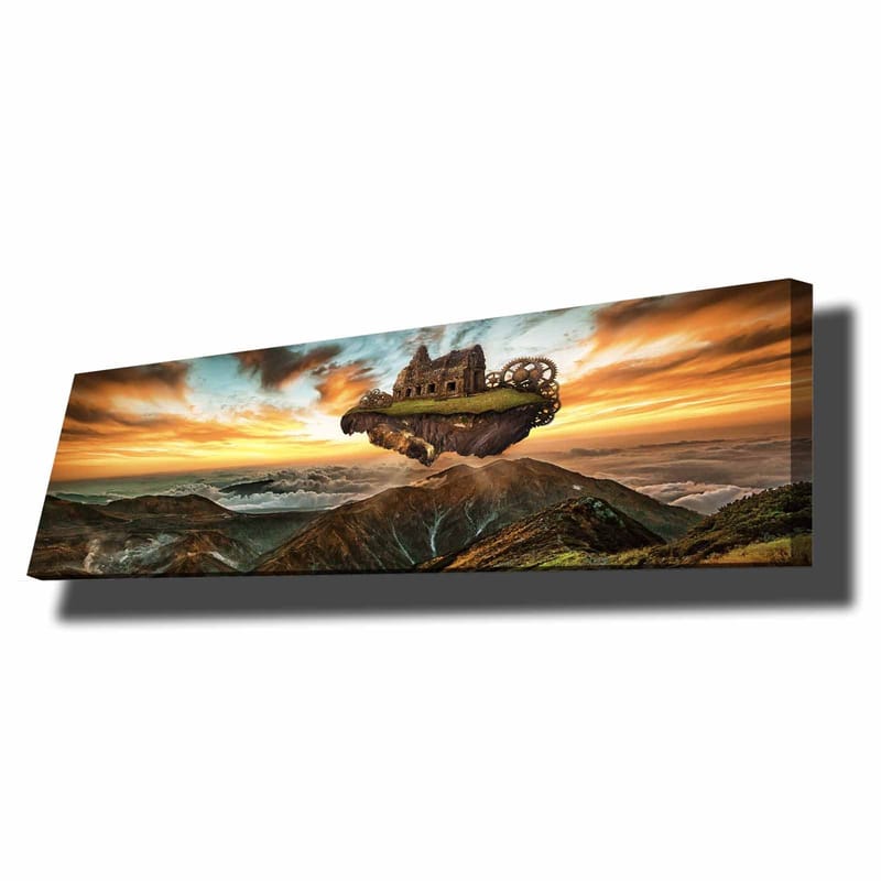 Dekorativ Canvastavla 30x90 cm, Flerfärgad