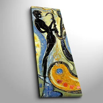 Dekorativ Canvastavla 30x90 cm - Flerfärgad - Inredning - Tavlor & posters - Canvastavla