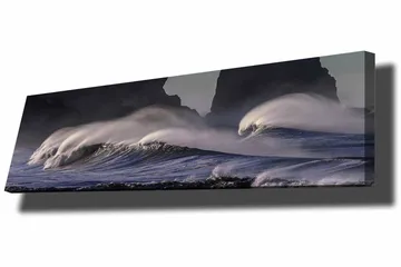 Dekorativ Canvastavla 30x90 cm - Flerfärgad - Inredning - Tavlor & posters - Canvastavla