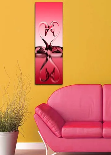 Dekorativ Canvastavla 30x90 cm - Flerfärgad - Inredning - Tavlor & posters - Canvastavla