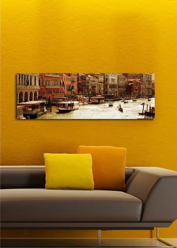 Dekorativ Canvastavla 30x90 cm - Flerfärgad - Inredning - Tavlor & posters - Canvastavla