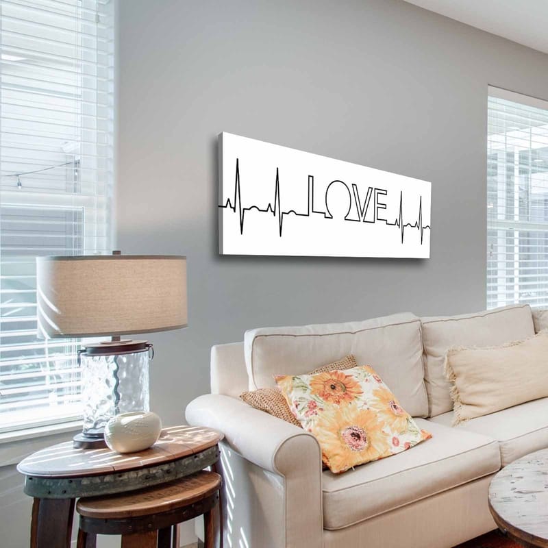 Dekorativ Canvastavla 30x90 cm, Flerfärgad