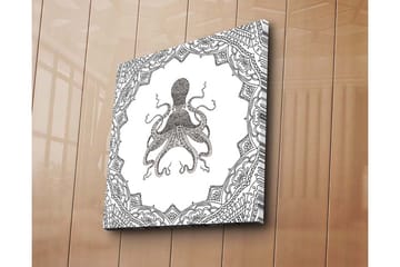 Dekorativ Canvastavla 45x45 cm - Flerfärgad - Inredning - Tavlor & posters - Canvastavla