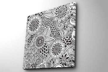 Dekorativ Canvastavla 45x45 cm - Flerfärgad - Inredning - Tavlor & posters - Canvastavla