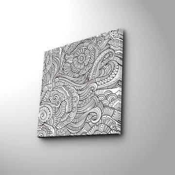 Dekorativ Canvastavla 45x45 cm - Flerfärgad - Inredning - Tavlor & posters - Canvastavla