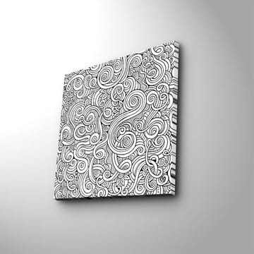 Dekorativ Canvastavla 45x45 cm - Flerfärgad - Inredning - Tavlor & posters - Canvastavla