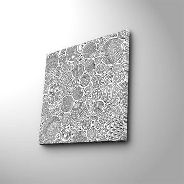 Dekorativ Canvastavla 45x45 cm - Flerfärgad - Inredning - Tavlor & posters - Canvastavla