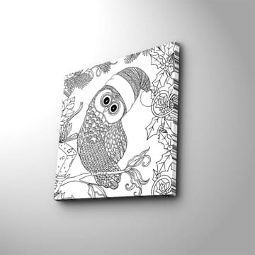 Dekorativ Canvastavla 45x45 cm - Flerfärgad - Inredning - Tavlor & posters - Canvastavla